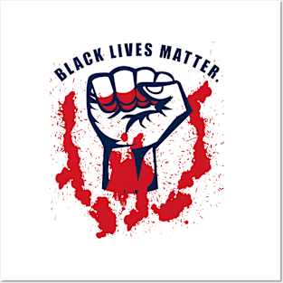 Black Lives matter t-shirt Posters and Art